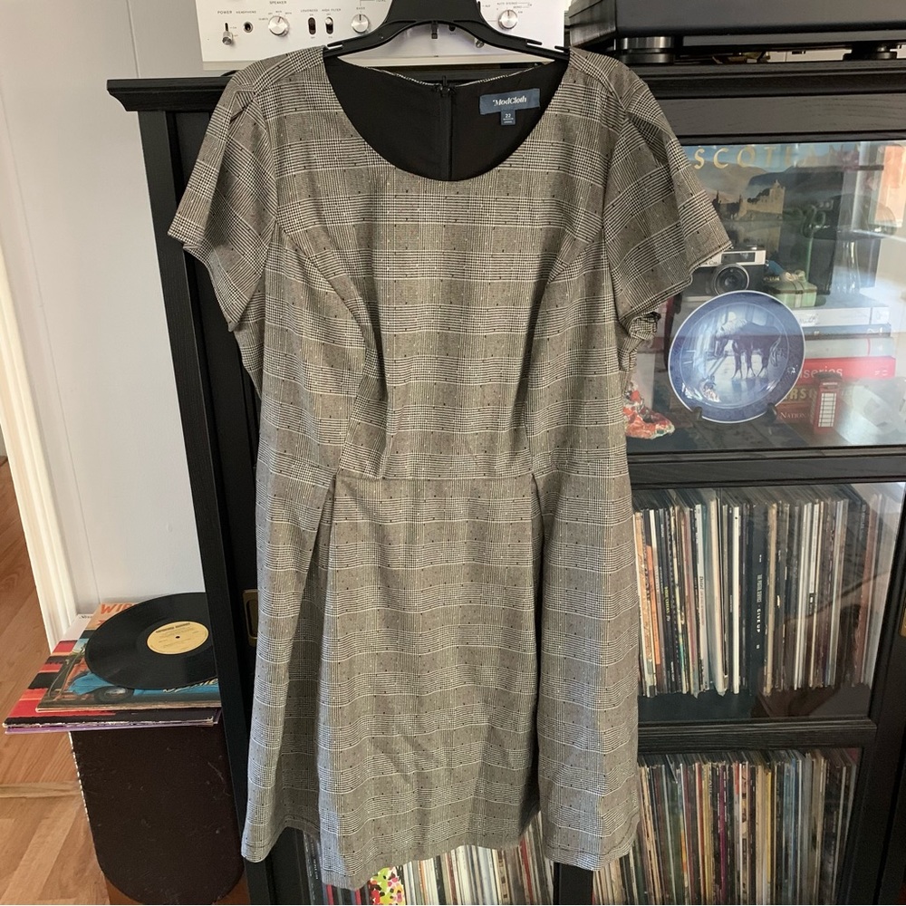 ModCloth houndstooth dress